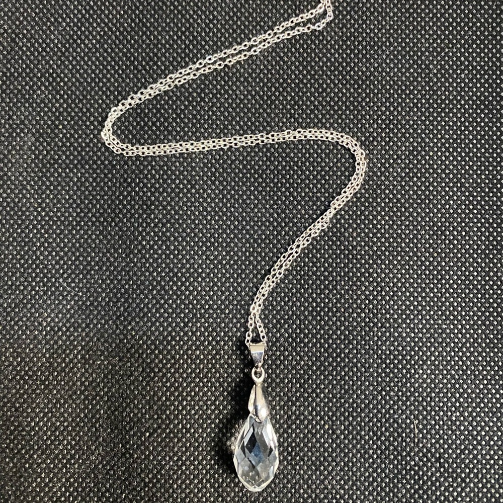 Happy Tear Crystal Necklace